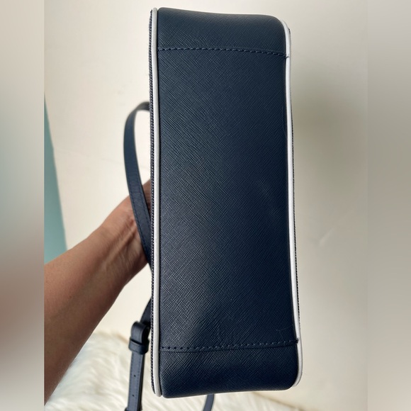 Kate Spade denim and white crossbody purse - Picture 6 of 7